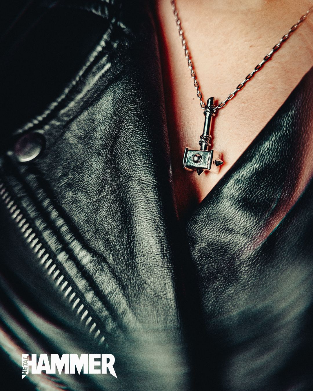 Limited Edition Metal Hammer 40th Anniversary War Hammer Pendant