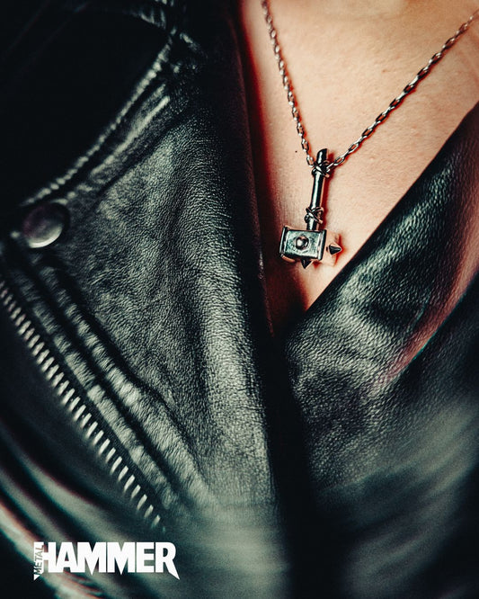 Limited Edition Metal Hammer 40th Anniversary War Hammer Pendant