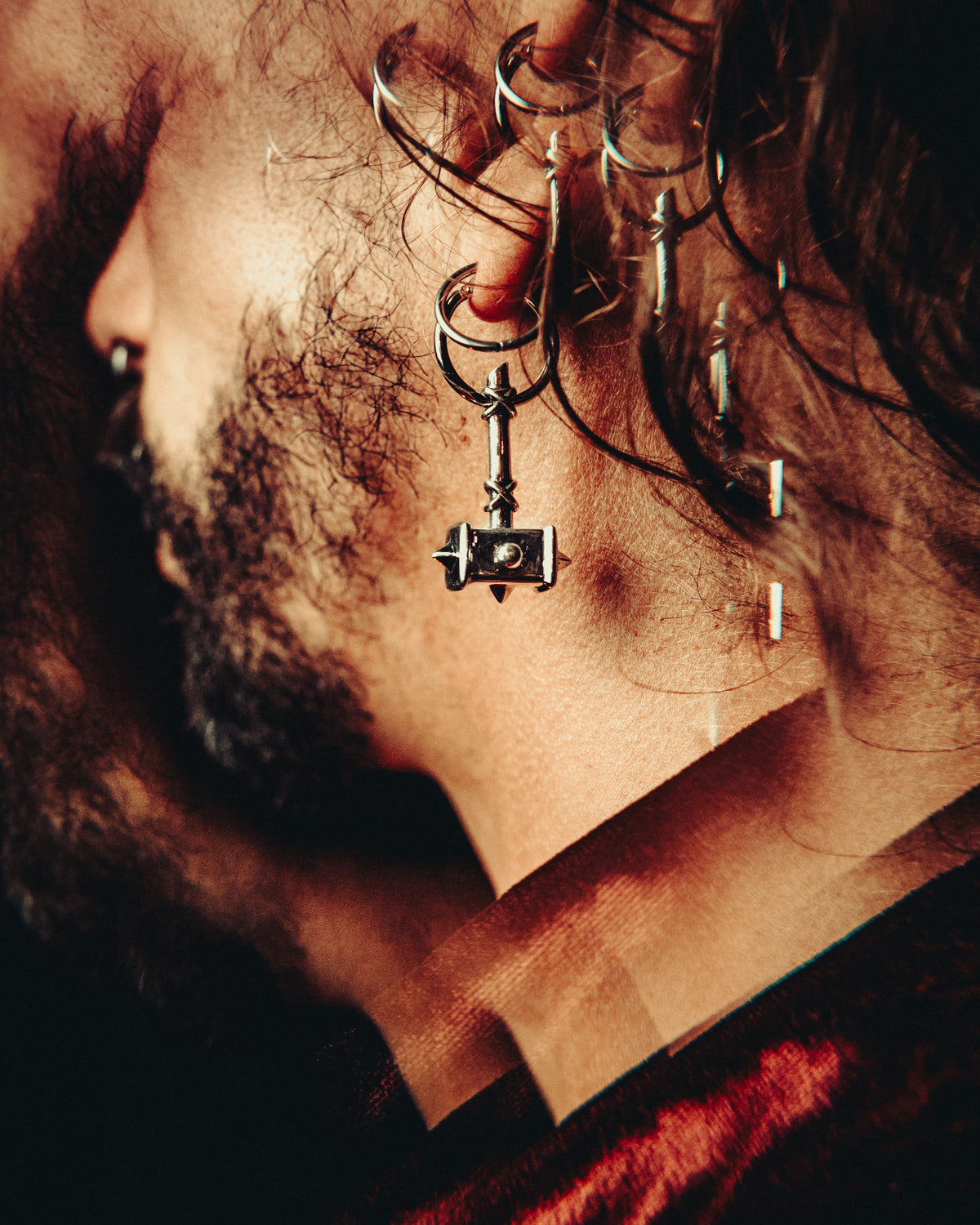 Limited Edition Metal Hammer 40th Anniversary War Hammer Pendant