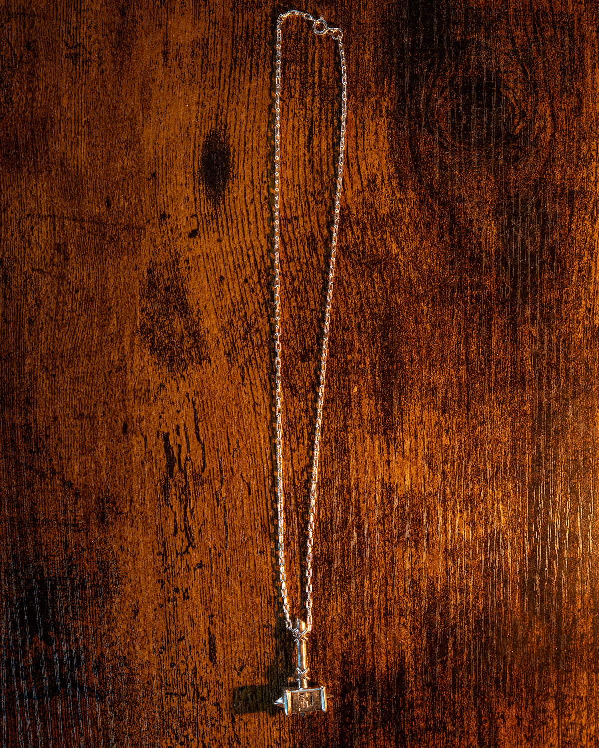Limited Edition Metal Hammer 40th Anniversary War Hammer Pendant