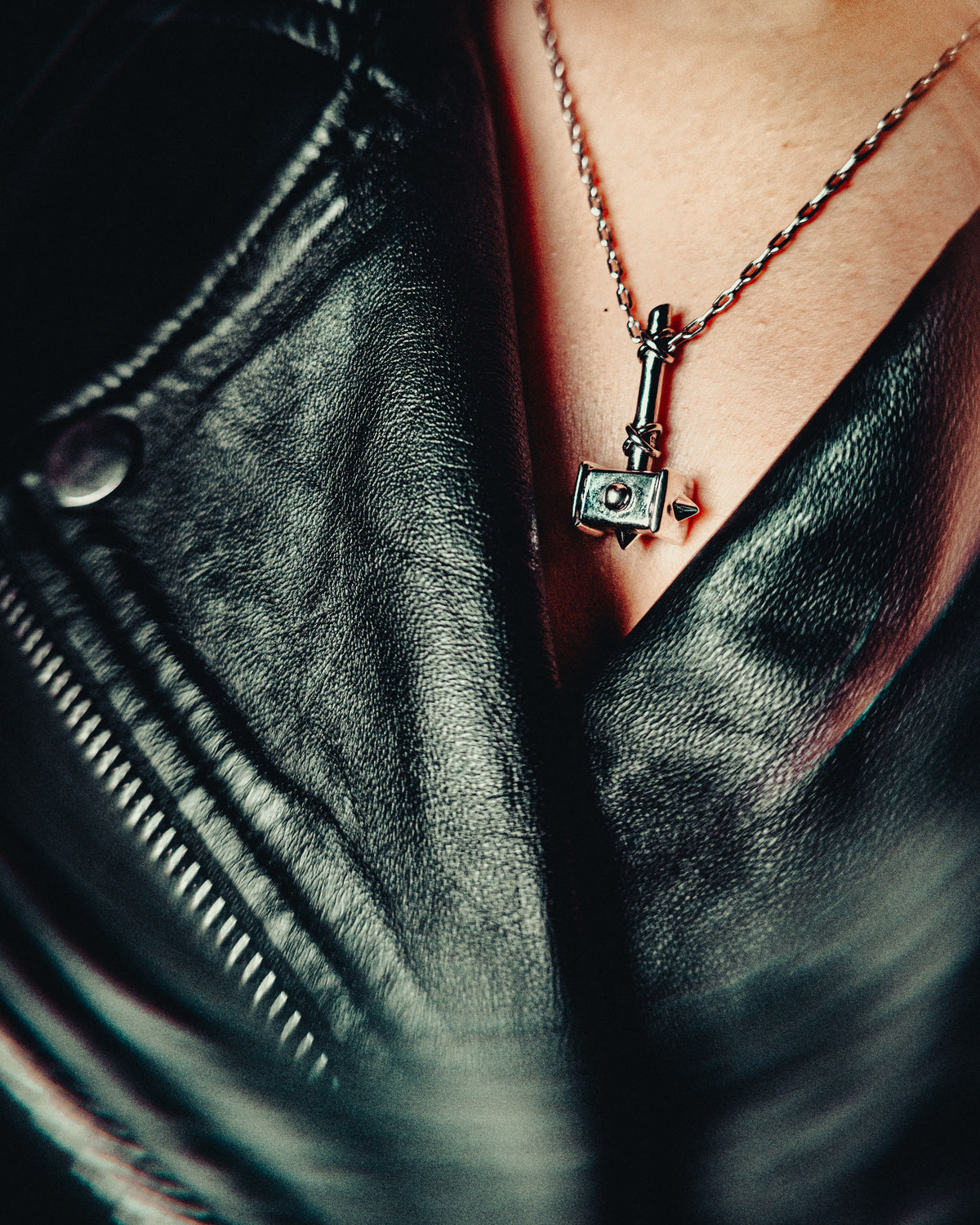 Limited Edition Metal Hammer 40th Anniversary War Hammer Pendant