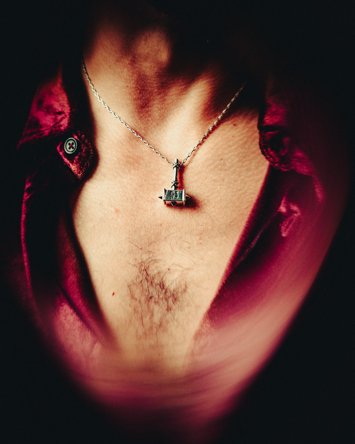 Limited Edition Metal Hammer 40th Anniversary War Hammer Pendant